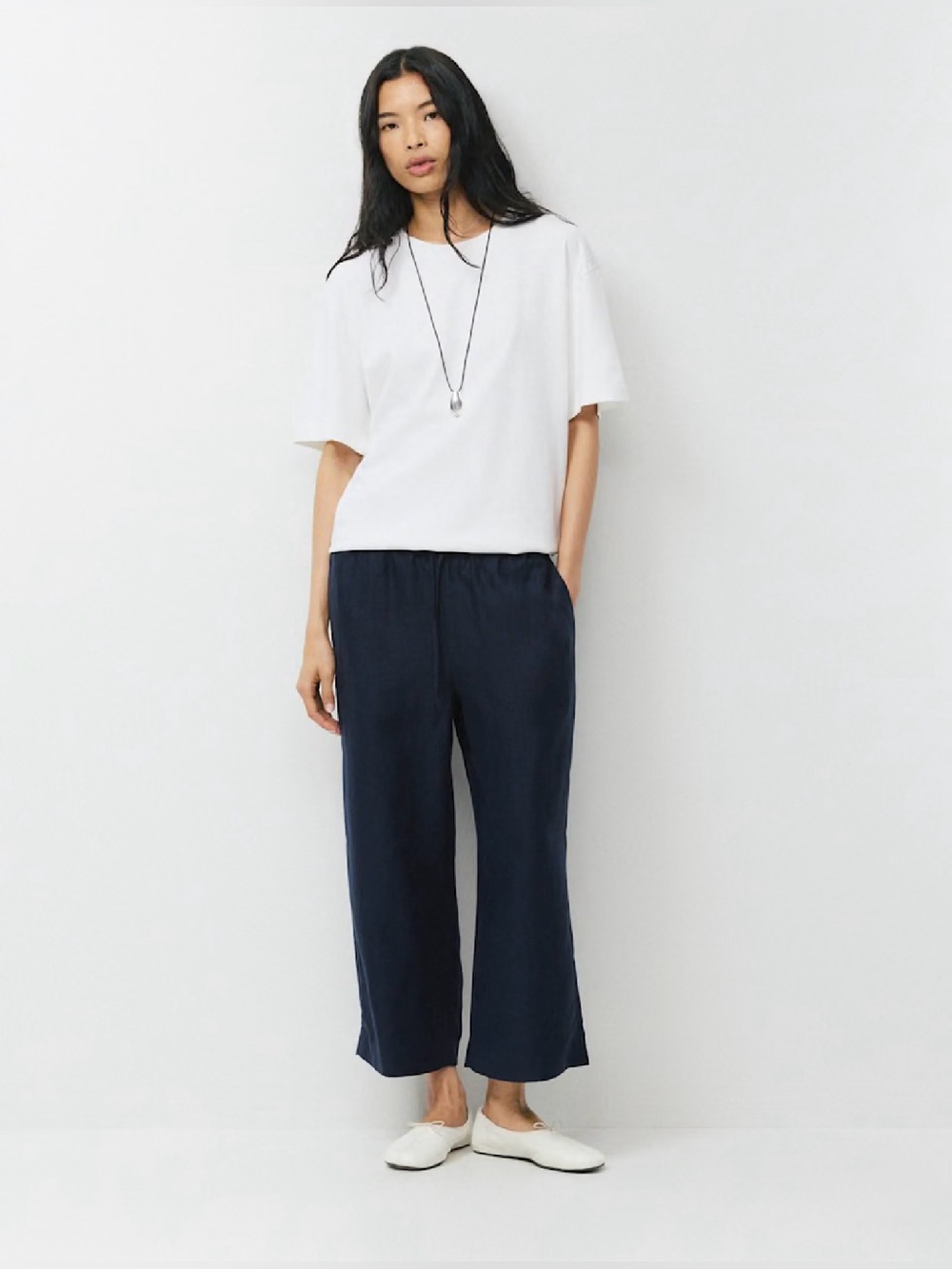 Aritzia The Lodge Pant™ Cropped - CruiseLinen™